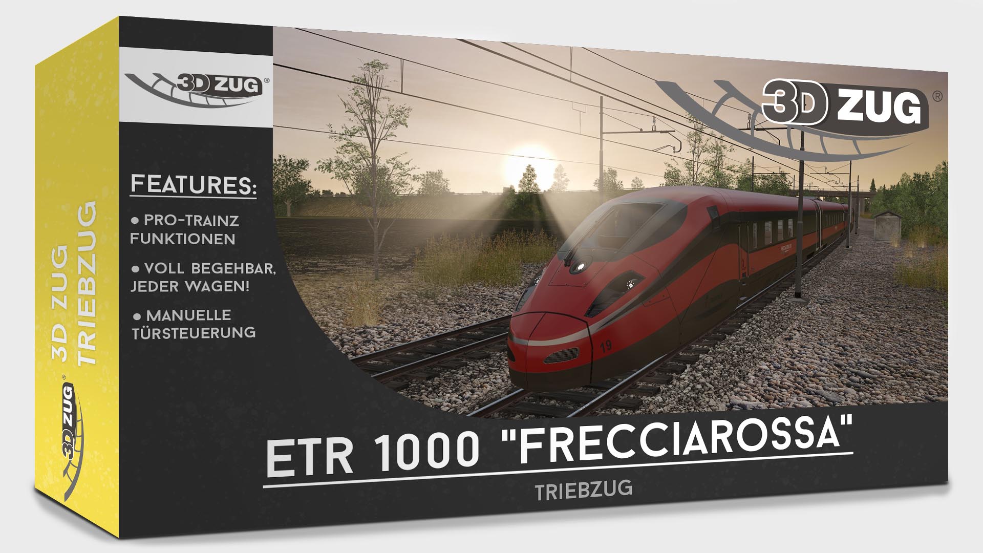 Pro Trainz® ETR 1000 "Frecciarossa"