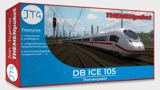 JTG Theme Package: ICE 105 Cologne - Karlsruhe