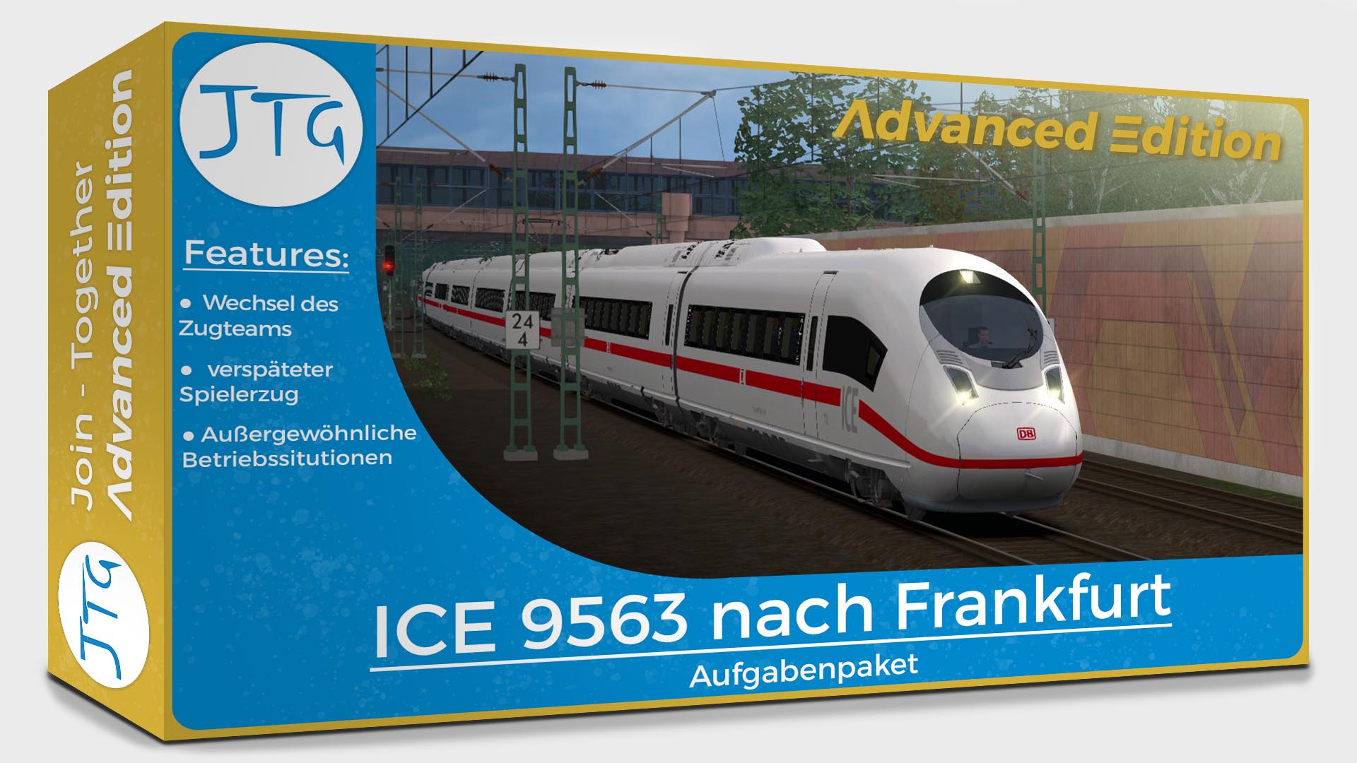 JTG Advanced Edition - ICE 9563 to Frankfurt